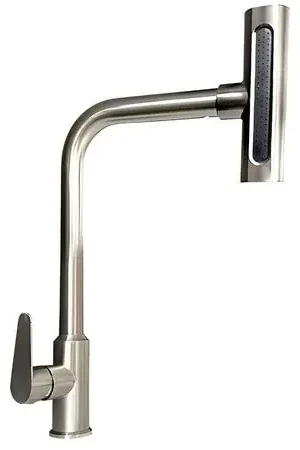 Llave Ganso de Cocina Elegante Plomo JZ30408102 Fatto A Mano