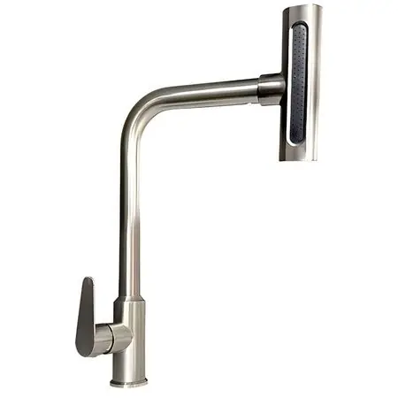 Llave Ganso de Cocina Elegante Plomo JZ30408102 Fatto A Mano
