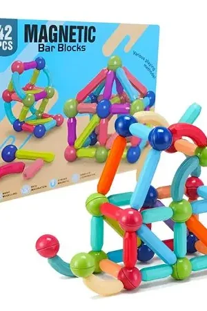 42 Piezas De Bloques Magneticos de Construcion Originale