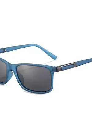 Di Tendenza Lentes de Sol Polarking UV400 modelo Deportivos Azul Talla Estandar Marron