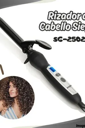 RIZADORA SIEGEN DE CABELLO DIGITAL 19MM BI-VOLT SG 2502 Soddisfatti O Rimborsati